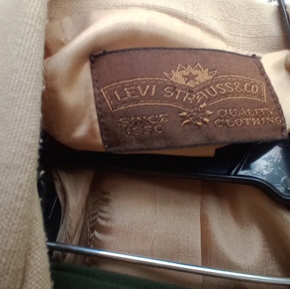 Lady Levi's linen suit coat lined - Picture 2 of 3